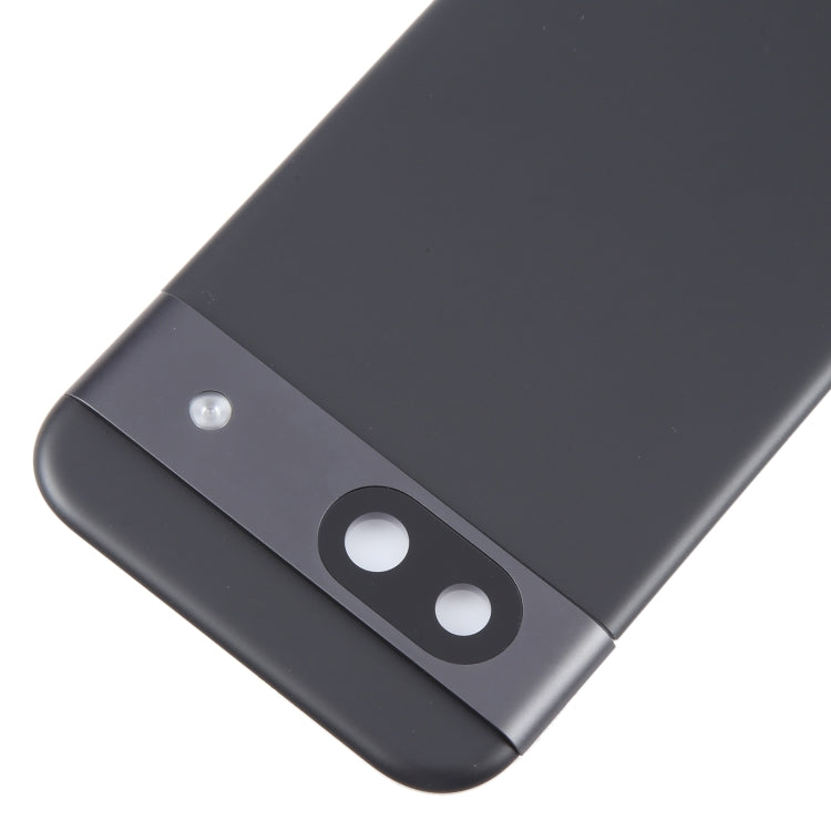 For Google Pixel 8a Original Battery Back Cover with Camera Lens Cover(Black) - Back Cover by buy2fix | Online Shopping UK | buy2fix