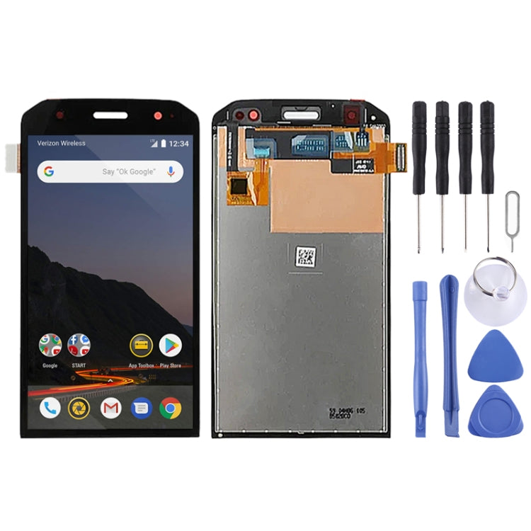 For CAT S48C LCD Screen with Digitizer Full Assembly(Black) - For CAT by buy2fix | Online Shopping UK | buy2fix