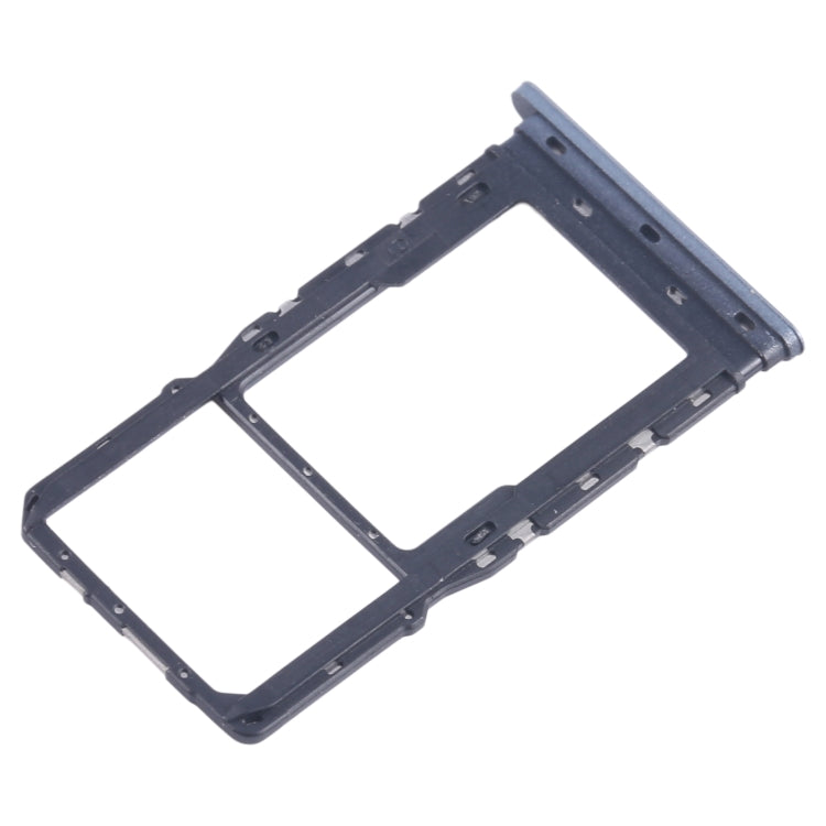 For T-Mobile Revvl 6 SIM Card Tray + Micro SD Card Tray (Blue) - For T-Mobile by buy2fix | Online Shopping UK | buy2fix