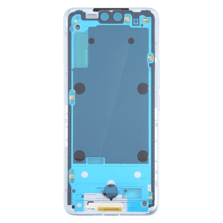 For Xiaomi Civi 4 Pro Original Front Housing LCD Frame Bezel Plate (Blue) - Frame Bezel Plate by buy2fix | Online Shopping UK | buy2fix