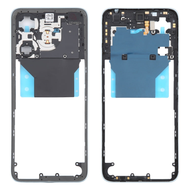 For Xiaomi Redmi 13 5G Original Middle Frame Bezel Plate (Blue) - Frame Bezel Plate by buy2fix | Online Shopping UK | buy2fix