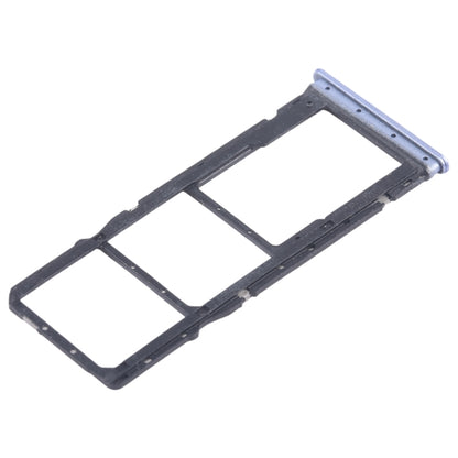 For Xiaomi Redmi 13R Original SIM Card Tray + SIM Card Tray + Micro SD Card Tray (Blue) - Card Tray by buy2fix | Online Shopping UK | buy2fix