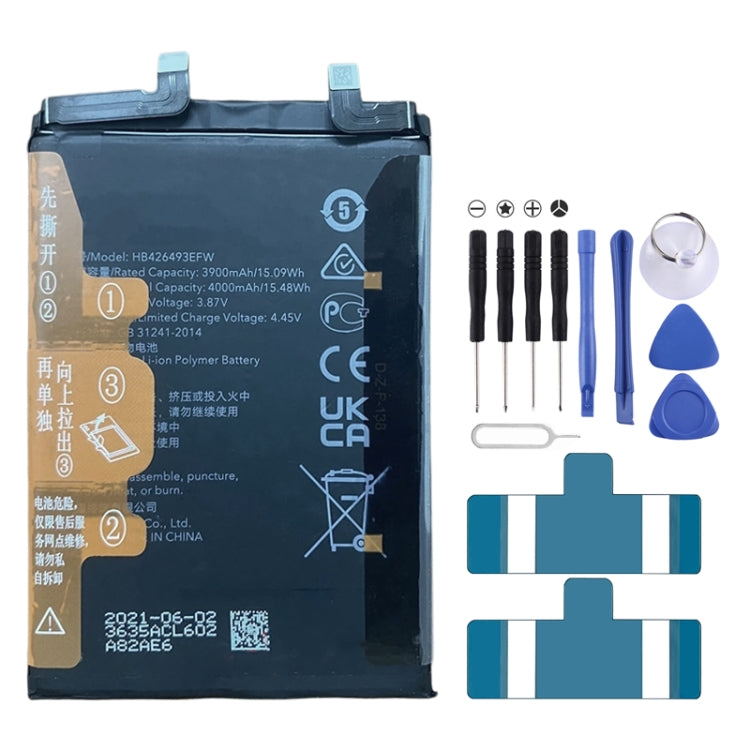 4000mAh Battery Replacement For Honor 50 se JLH-AN00 / Huawei Nova 9 SE FIO-BD00 / Nova 10 NCO-AL00 HB426493EFW - Others by buy2fix | Online Shopping UK | buy2fix