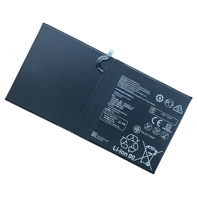 7500mAh Battery Replacement For Huawei MediaPad M5 Lite 10 BAH2-W19 / M5 Pro 10.8 CMR-W19 CMR-AL09 CMR-AL19 BAH2-L09 HB299418ECW - For Huawei by buy2fix | Online Shopping UK | buy2fix