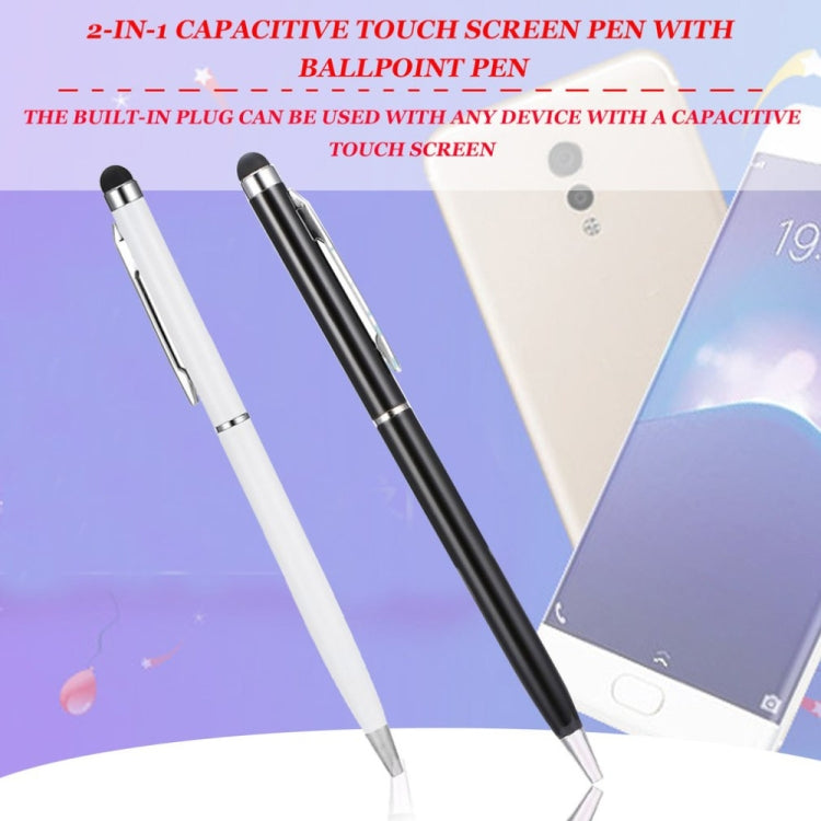 AT-18 3 in 1 Rotary Mobile Phone Touch Screen Handwriting Pen is Suitable for Apple / Huawei / Samsung(Black) - Stylus Pen by buy2fix | Online Shopping UK | buy2fix