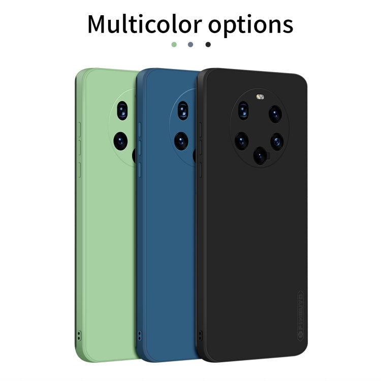 For Huawei Mate 40 Pro+ PINWUYO Sense Series Liquid Silicone TPU Mobile Phone Case(Green) - Huawei Cases by PINWUYO | Online Shopping UK | buy2fix