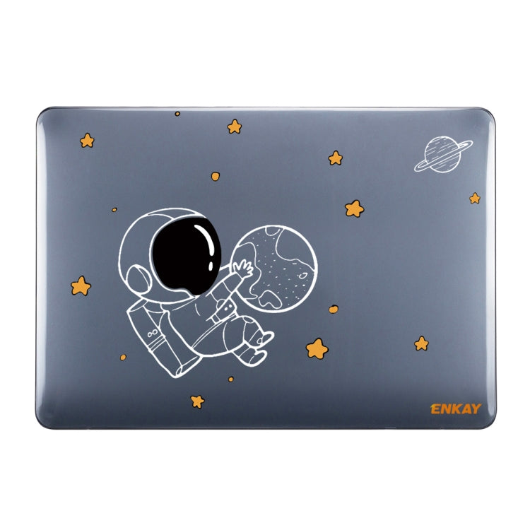 ENKAY Spaceman Pattern Laotop Protective Crystal Case for MacBook Pro 15.4 inch A1707 / A1990(Spaceman No.5) - MacBook Pro Cases by ENKAY | Online Shopping UK | buy2fix