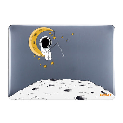 For MacBook Air 13.3 inch A1932 2018 ENKAY Spaceman Pattern Laotop Protective Crystal Case(Spaceman No.3) - MacBook Air Cases by ENKAY | Online Shopping UK | buy2fix