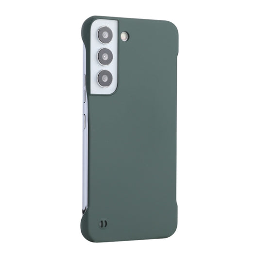 For Samsung Galaxy S22+ 5G ENKAY Matte Frameless Hard PC Case(Dark Green) - Galaxy S22+ 5G Cases by ENKAY | Online Shopping UK | buy2fix