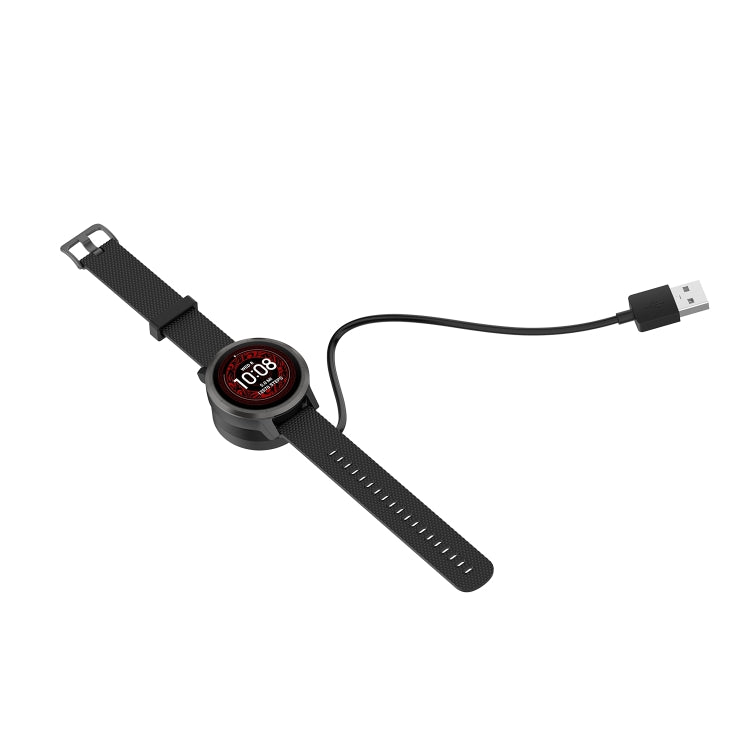 For Garmin Forerunner 255 Integrated Watch Charger With Data Transmission Function(Black) - Charger by buy2fix | Online Shopping UK | buy2fix