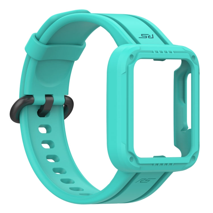 For Xiaomi Mi Watch 2 Lite Silicone Solid Color Watch Band(Water Duck) - Watch Bands by buy2fix | Online Shopping UK | buy2fix