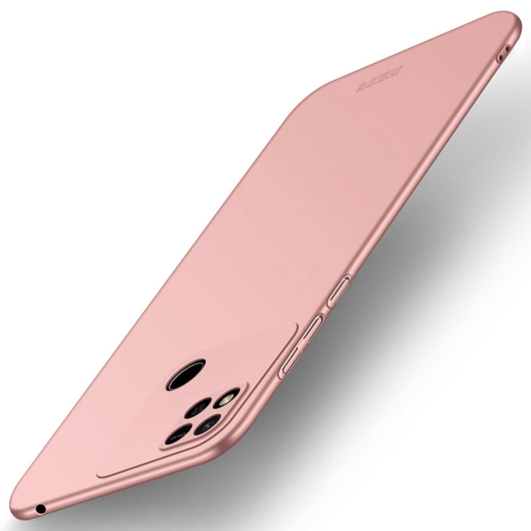 For Xiaomi Redmi 10A MOFI Frosted PC Ultra-thin Hard Case(Rose Gold) - Xiaomi Cases by MOFI | Online Shopping UK | buy2fix