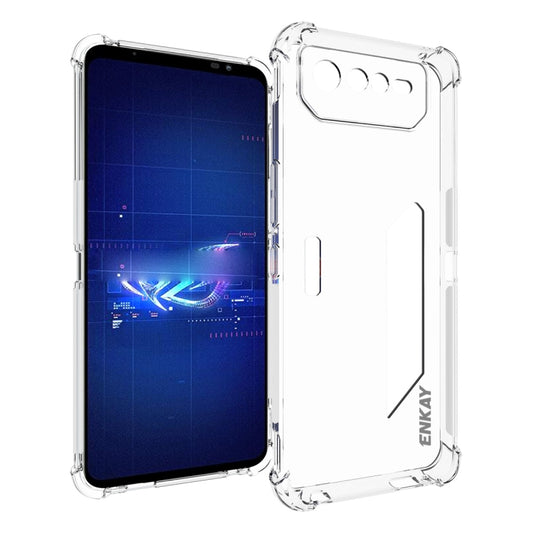 For Asus ROG Phone 6 ENKAY Clear TPU Shockproof Phone Case - ASUS Cases by ENKAY | Online Shopping UK | buy2fix