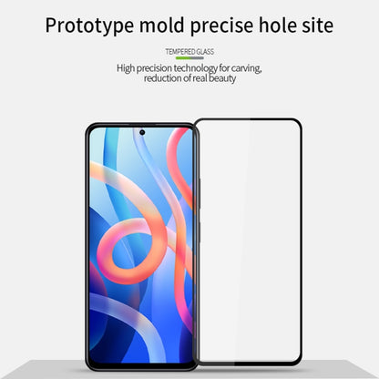 For Xiaomi Redmi Note12 PINWUYO 9H 2.5D Full Screen Tempered Glass Film(Black) -  by PINWUYO | Online Shopping UK | buy2fix