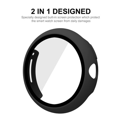 For Google Pixel Watch ENKAY Hat-Prince Full Coverage PC Frame + 9H Tempered Glass Case(Transparent) - Watch Cases by buy2fix | Online Shopping UK | buy2fix