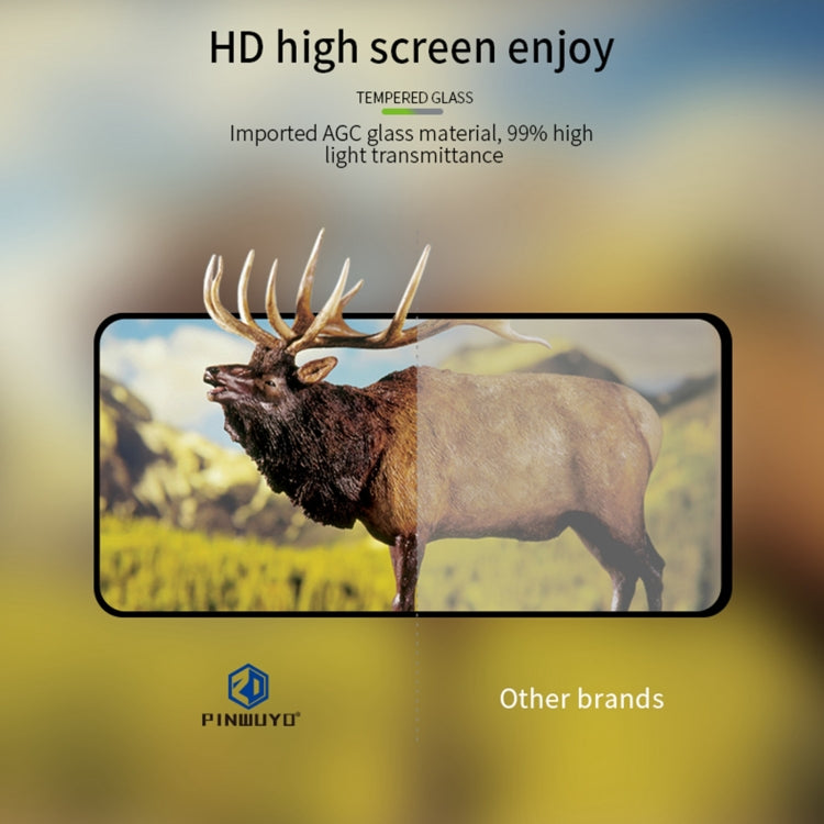 For Xiaomi Poco X5 PINWUYO 9H 2.5D Full Screen Tempered Glass Film(Black) -  by PINWUYO | Online Shopping UK | buy2fix