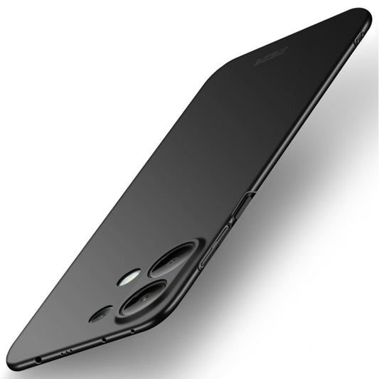 For Xiaomi Redmi Note 13 4G MOFI Micro-Frosted PC Ultra-thin Hard Phone Case(Black) - Note 13 Cases by MOFI | Online Shopping UK | buy2fix