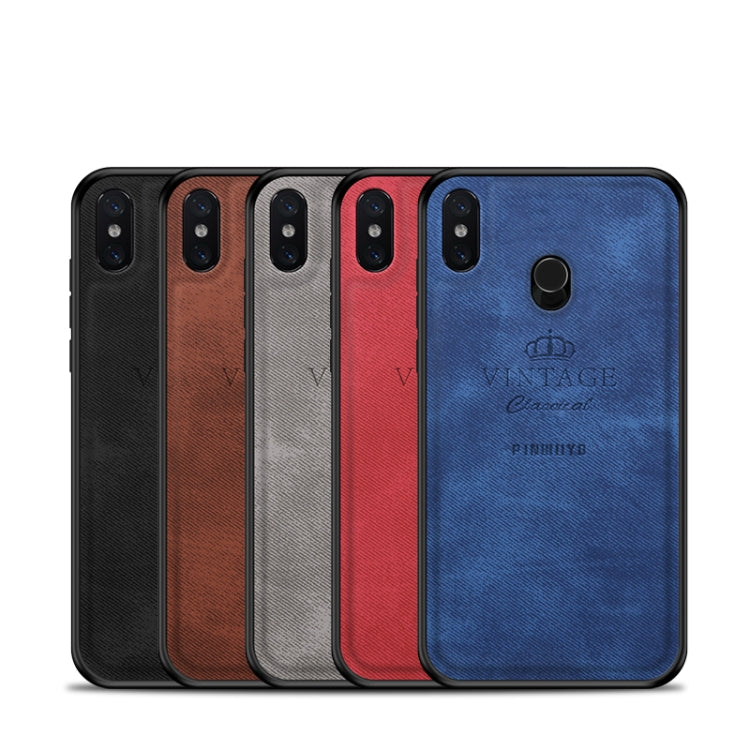 PINWUYO Shockproof Waterproof Full Coverage PC + TPU + Skin Protective Case for Xiaomi Mi 8(Black) - Xiaomi Cases by PINWUYO | Online Shopping UK | buy2fix