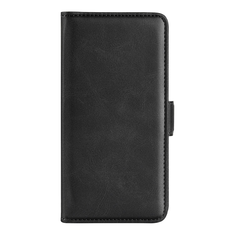 For iPhone 16 Dual-side Magnetic Buckle Horizontal Flip Leather Phone Case(Black) - iPhone 16 Cases by buy2fix | Online Shopping UK | buy2fix