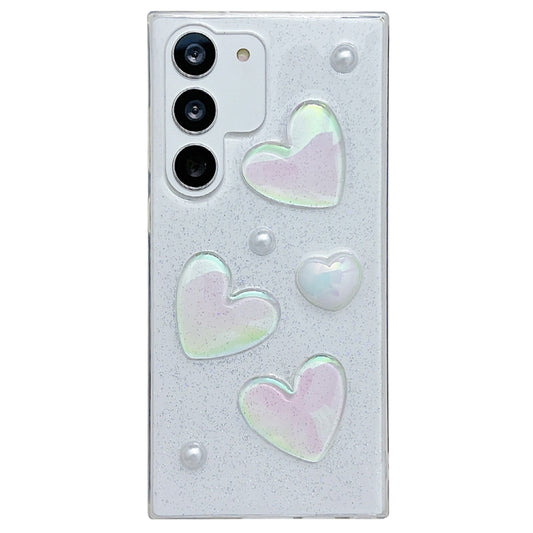 For Samsung Galaxy Note20 Love Epoxy TPU Protective Case(Transparent) - Galaxy Note20 Cases by buy2fix | Online Shopping UK | buy2fix