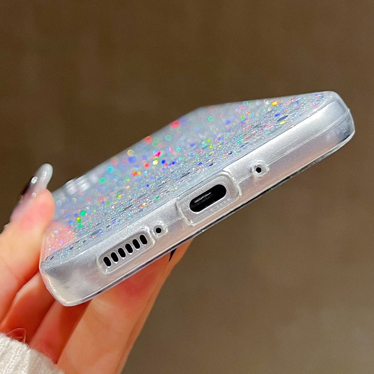 For Samsung Galaxy S25 Ultra 5G Glitter Sequins Epoxy TPU Phone Case(Purple) - Galaxy S25 Ultra 5G Cases by buy2fix | Online Shopping UK | buy2fix