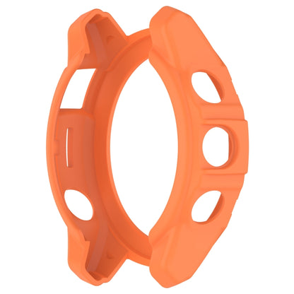 For Garmin Epix Pro / Epix Pro Gen 2 42mm / Fenix 7S / 7S Pro Armored TPU Half Wrapped Watch Protective Case(Orange) - Watch Cases by buy2fix | Online Shopping UK | buy2fix