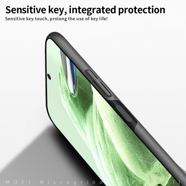 For Xiaomi Redmi Note 12 Pro Global MOFI Fandun Series Frosted PC Ultra-thin All-inclusive Phone Case(Green) - Xiaomi Cases by MOFI | Online Shopping UK | buy2fix