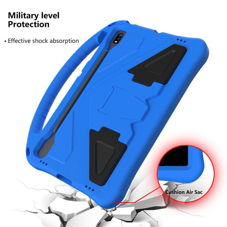 For Samsung Galaxy Tab S10+ 12.4 EVA Shockproof Tablet Case with Holder(Blue) - Tab S10+ Cases by buy2fix | Online Shopping UK | buy2fix