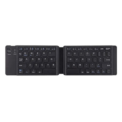 BT18 Bluetooth Keyboard Magnetic Folding Wireless Keyboard For Cell Phones Tablets Computers(Black) - Wireless Keyboard by buy2fix | Online Shopping UK | buy2fix