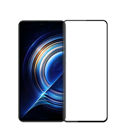 For Xiaomi Redmi K60 Ultra MOFI 9H 2.5D Full Screen Tempered Glass Film(Black) -  by MOFI | Online Shopping UK | buy2fix