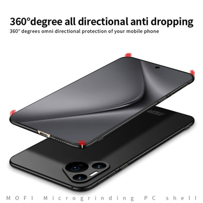 For Huawei Pura 7 MOFI Micro-Frosted PC Ultra-thin Hard Phone Case(Black) - Huawei Cases by MOFI | Online Shopping UK | buy2fix