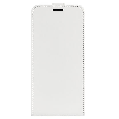 For Motorola Moto G Play 2024 R64 Texture Single Vertical Flip Leather Phone Case(White) - Motorola Cases by buy2fix | Online Shopping UK | buy2fix