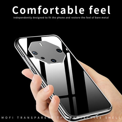 For Huawei Mate 60 RS Ultimate MOFI Ming Series Ultra-thin TPU Phone Case(Transparent) - Huawei Cases by MOFI | Online Shopping UK | buy2fix