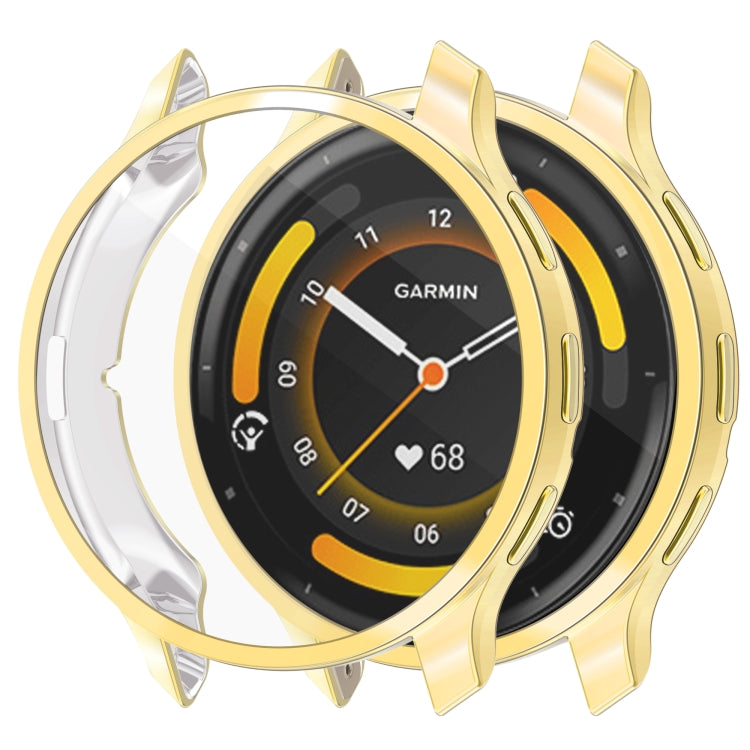 For Garmin Venu 3S TPU All-Inclusive Watch Protective Case(Gold) - Watch Cases by buy2fix | Online Shopping UK | buy2fix