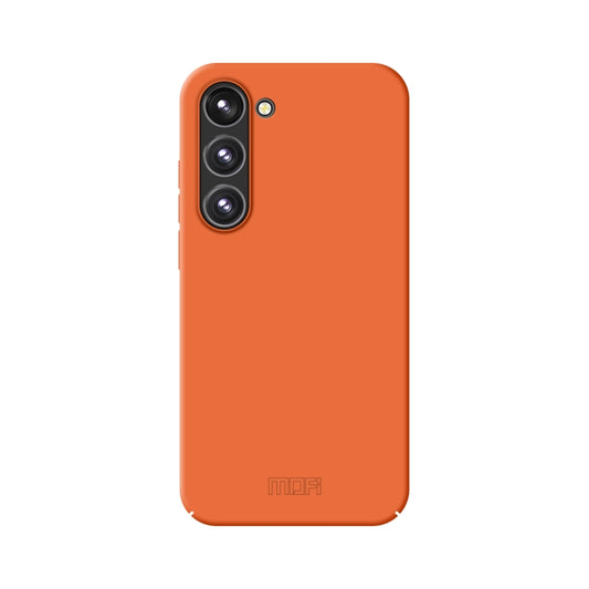 For Samsung Galaxy S24 5G MOFI Qin Series Skin Feel All-inclusive PC Phone Case(Orange) - Galaxy S24 5G Cases by MOFI | Online Shopping UK | buy2fix