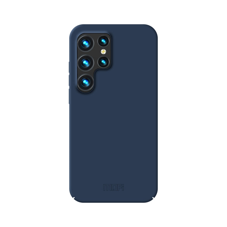 For Samsung Galaxy S24 Ultra 5G MOFI Qin Series Skin Feel All-inclusive PC Phone Case(Blue) - Galaxy S24 Ultra 5G Cases by MOFI | Online Shopping UK | buy2fix