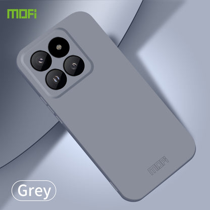 For Xiaomi 14 Pro MOFI Qin Series Skin Feel All-inclusive PC Phone Case(Gray) - 14 Pro Cases by MOFI | Online Shopping UK | buy2fix