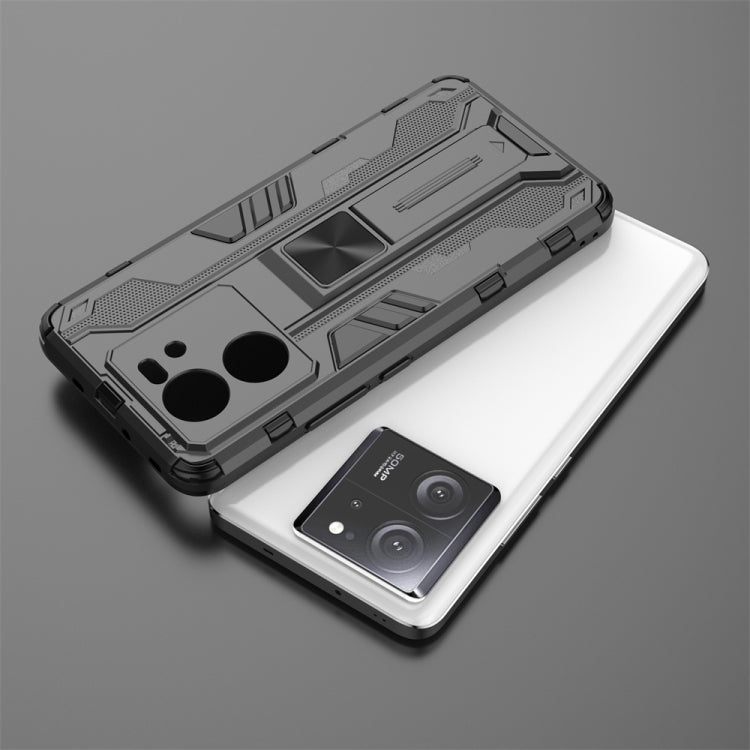 For Xiaomi 13T Supersonic Armor PC Hybrid TPU Phone Case(Silver) - Xiaomi Cases by buy2fix | Online Shopping UK | buy2fix