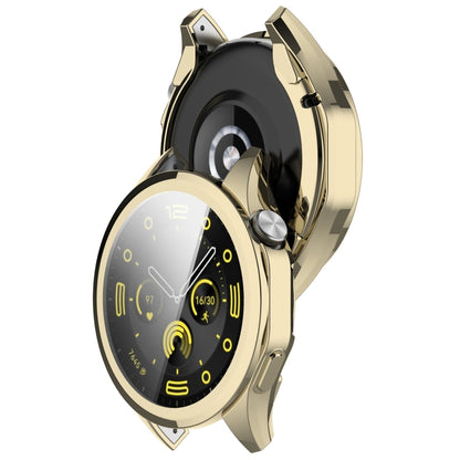 For Huawei Watch GT4 46mm Full Coverage TPU Electroplated Watch Protective Case(Gold) - Watch Cases by buy2fix | Online Shopping UK | buy2fix