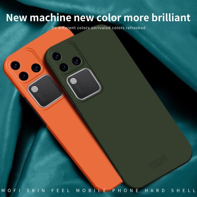 For vivo S18 Pro MOFI Qin Series Skin Feel All-inclusive PC Phone Case(Gray) - S18 Pro Cases by MOFI | Online Shopping UK | buy2fix