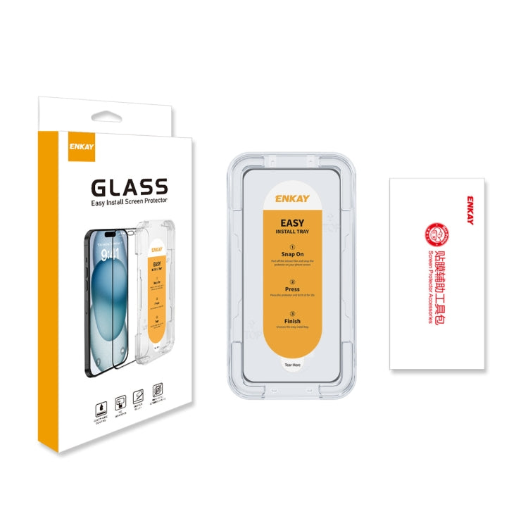 For vivo iQOO Neo6 / Neo6 SE ENKAY Easy Install High Alumina Silicon Full Glass Film - vivo Tempered Glass by ENKAY | Online Shopping UK | buy2fix