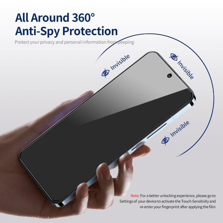 For Samsung Galaxy S23+ 5G 2pcs ENKAY Hat-Prince 360 Degree Anti-peeping Privacy Full Screen Tempered Glass Film - Galaxy S23+ 5G Tempered Glass by ENKAY | Online Shopping UK | buy2fix