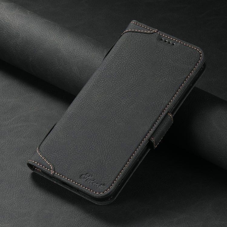 For iPhone 13 Pro Max SUTENI J07 Multifunctional Horizontal Flip Magsafe Leather Phone Case(Black) - iPhone 13 Pro Max Cases by Suteni | Online Shopping UK | buy2fix