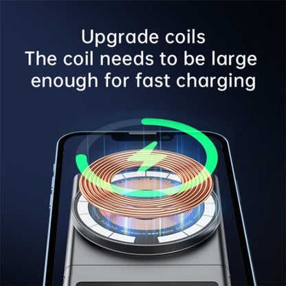 A7 Transparent Phone Charging Dock 15W Magnetic Wireless Charger for Tesla Model 3 / Y - Car Charger by buy2fix | Online Shopping UK | buy2fix