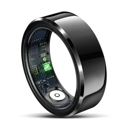 R6 SIZE 9 Smart Ring, Support Heart Rate / Blood Oxygen / Sleep Monitoring(Black) - Smart Rings / Smart Telephones by buy2fix | Online Shopping UK | buy2fix