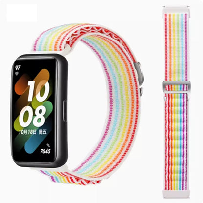 For Huawei Band 8 / 9 Loop Nylon Watch Band(Colorful) - Watch Bands by buy2fix | Online Shopping UK | buy2fix