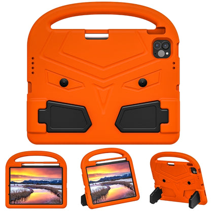 For iPad Air 11 2025 / 2024 Sparrow Style Shockproof Kickstand EVA Tablet Case(Orange) - iPad Air 11 2025 / 2024 Cases by buy2fix | Online Shopping UK | buy2fix