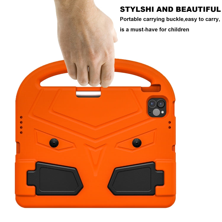 For iPad Air 11 2025 / 2024 Sparrow Style Shockproof Kickstand EVA Tablet Case(Orange) - iPad Air 11 2025 / 2024 Cases by buy2fix | Online Shopping UK | buy2fix