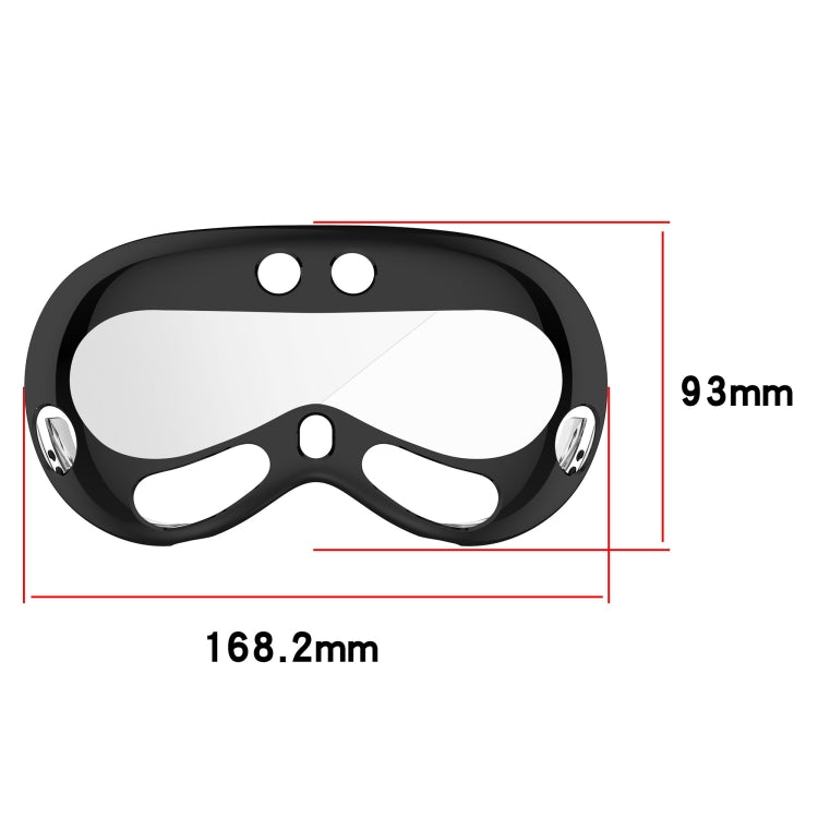 For Apple Vision Pro Electroplated TPU Protective Case VR Glasses Accessories(Transparent) - VR Accessories by buy2fix | Online Shopping UK | buy2fix