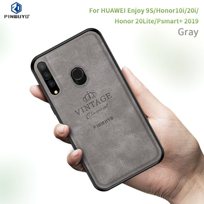 PINWUYO Shockproof Waterproof Full Coverage PC + TPU + Skin Protective Case for Huawei Enjoy 9S / Honor10i / Honor 20i / Honor20 Lite / P Smart+ 2019/ Maimang 8(Black) - Honor Cases by PINWUYO | Online Shopping UK | buy2fix